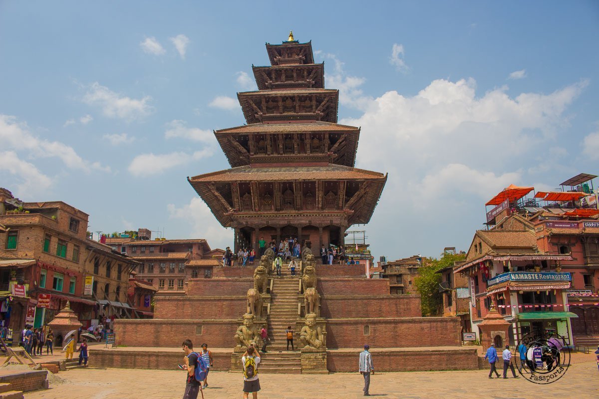 Nyatapola Temple at Bhaktapur Durbar Square