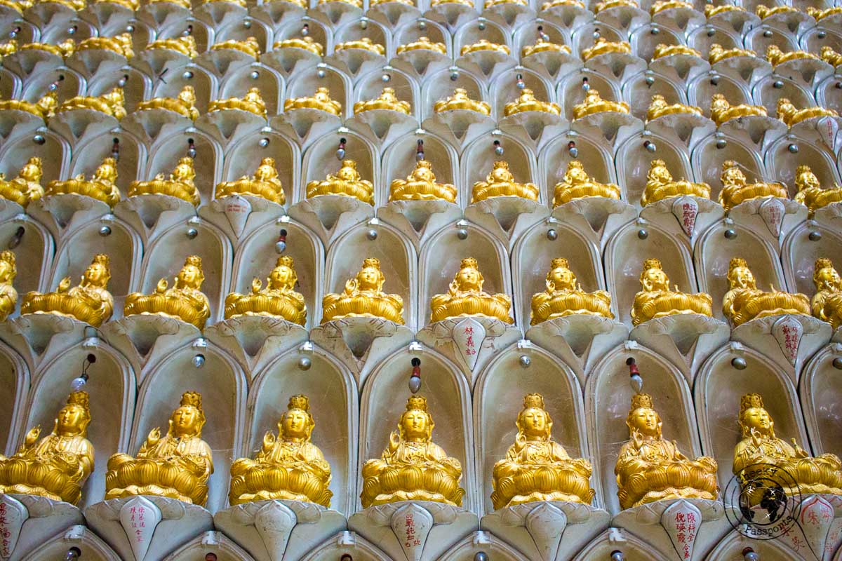 Kek Lok Si Temple buddhas - things to do in Penang