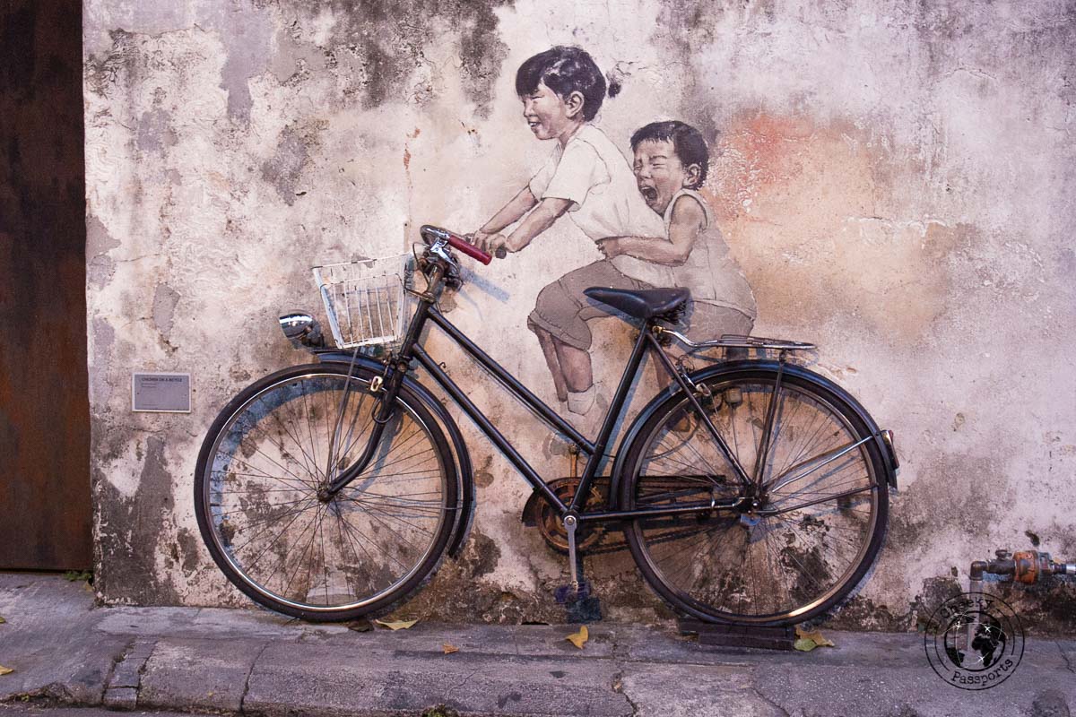 Street Art of Georgetown - things to do in Penang