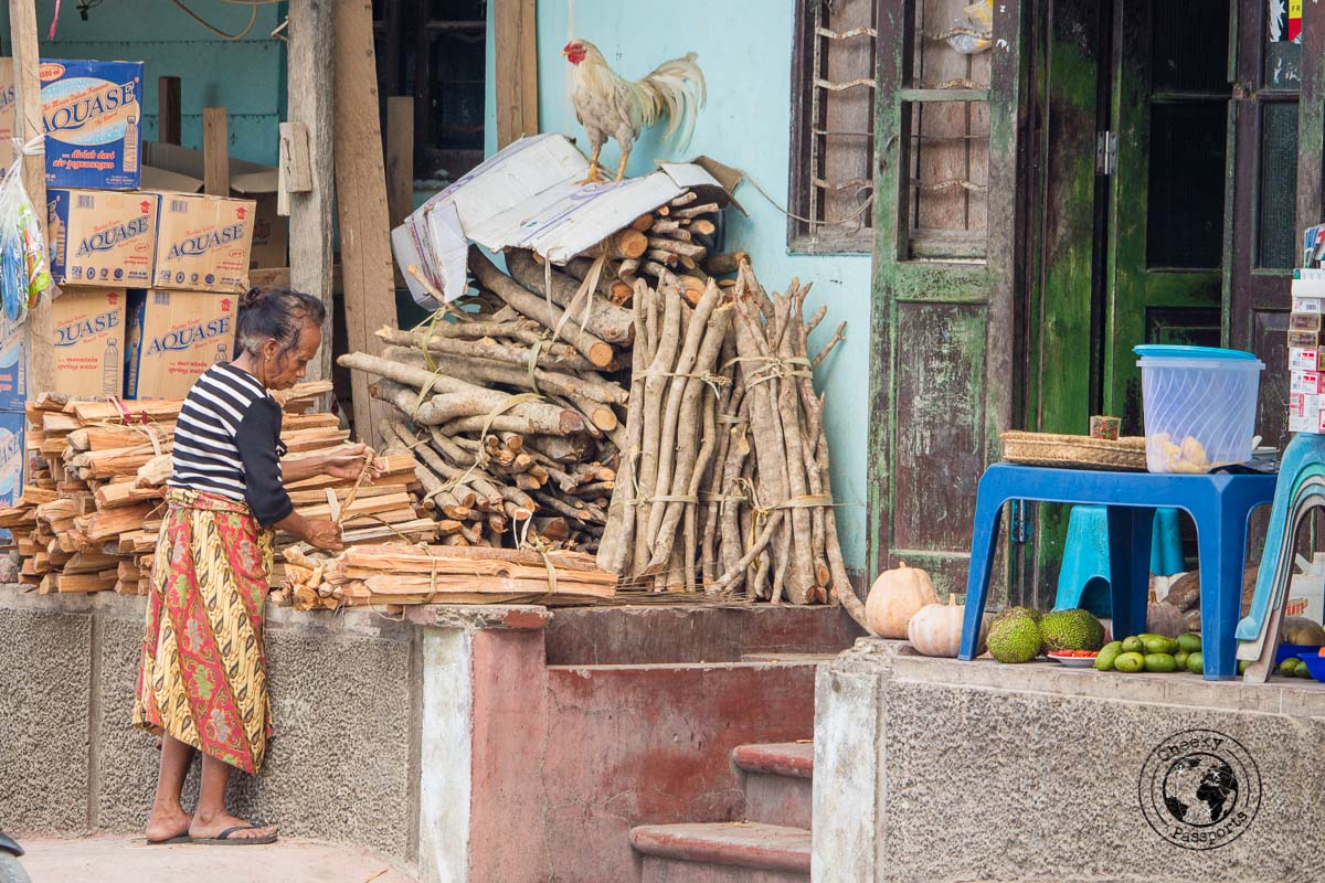 Market in Baucau, Timor Leste