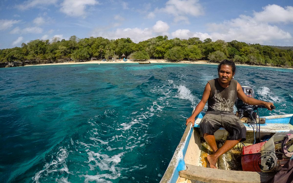 The ferry fisherman's boat to Jaco Island- How to get to Jaco Island in Timor Leste – a guide