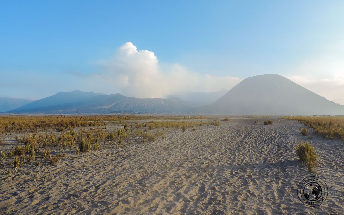 The path at Sea of Sand - Mount Bromo Sunrise and Kawah Ijen Blue Flames in 2 days (without a tour)