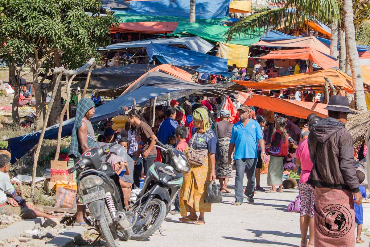 The market at Desa Nusa