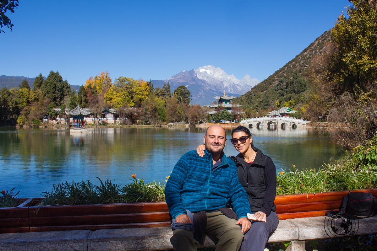 Black Dragon Pond - Lijiang attractions, Yunnan, China