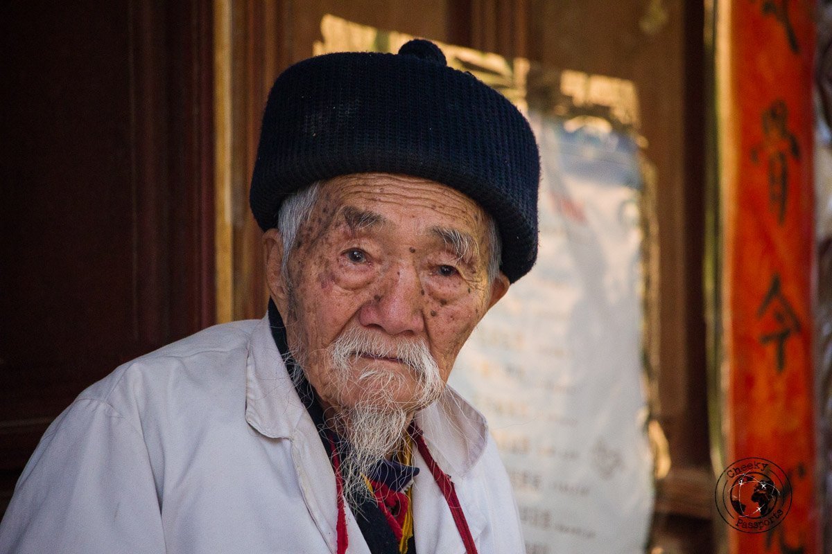 Dr. Ho in Baisha- Lijiang attractions, Yunnan, China