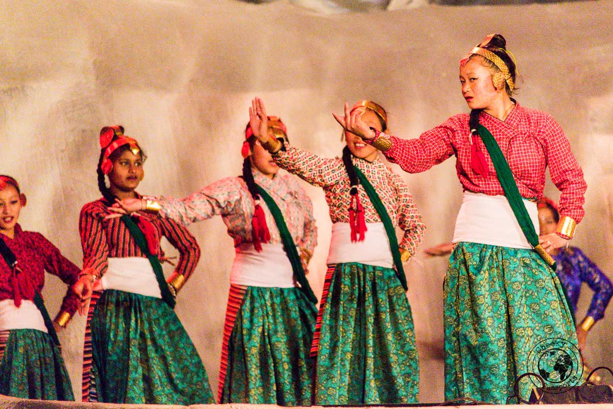 At the evening event of the Tawang Festival - Guide to Sela Pass, Tawang Monastery and other Places to Visit in Tawang