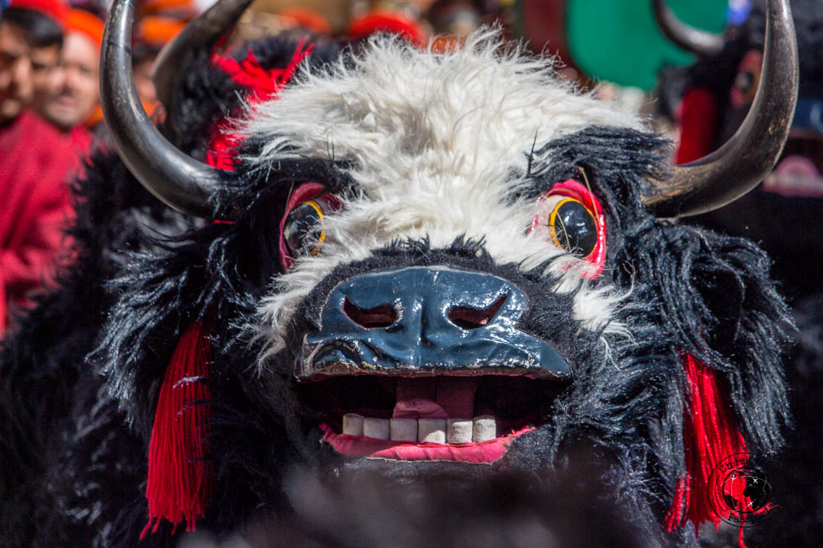 Tawang Festival masks - Guide to Sela Pass, Tawang Monastery and other Places to Visit in Tawang