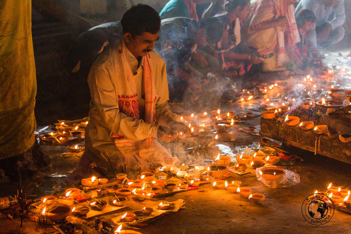 Temple celebrations in Majuli - North East India Travel Guide