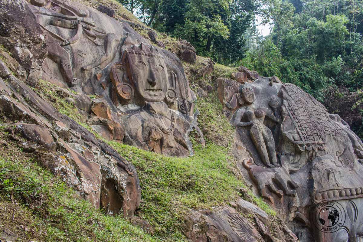 The Unakoti heritage site is one of the top tourist places in tripura
