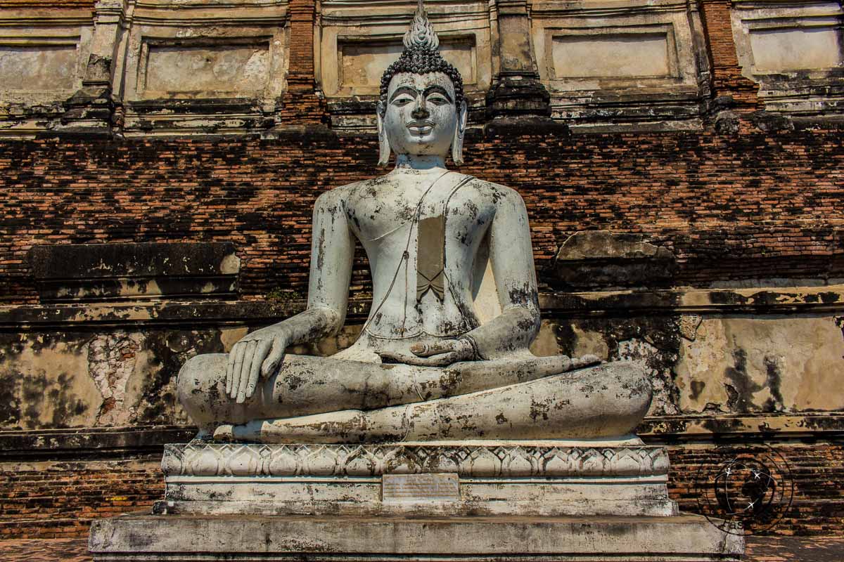 A Buddha Statue at Ayutthaya