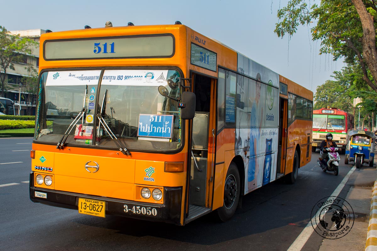 Getting around in Bangkok by bus