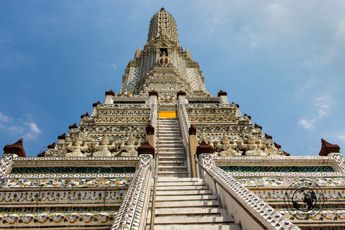 Wat Arun Temple, one of the most important stops in any BAngkok itinerary