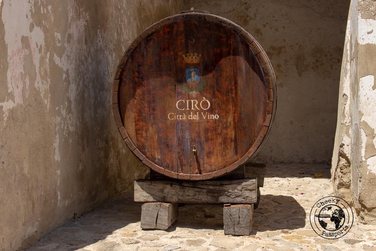 Ciro' famous in Calabria for its wines
