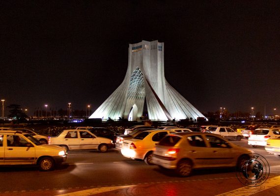 The Azadi tower, a top on your list of what to do in Tehran