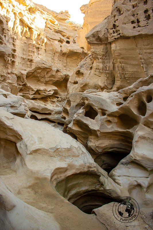 Lunar formations at the Chahkooh Canyon in Qeshm Island Iraq