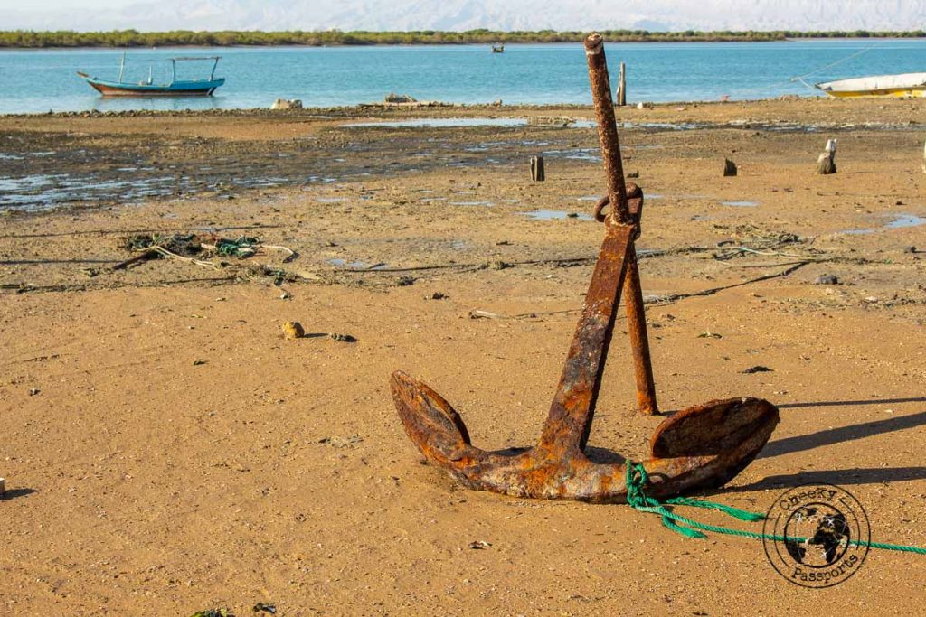 Old anchor in Qeshm