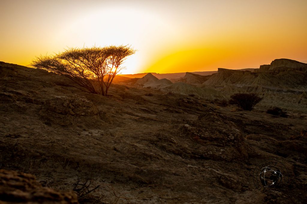 Sunset over Chahkooh Canyon