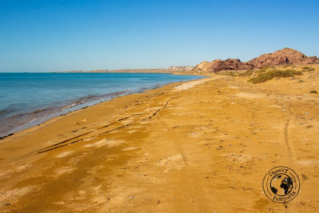 The coastline of Qeshm