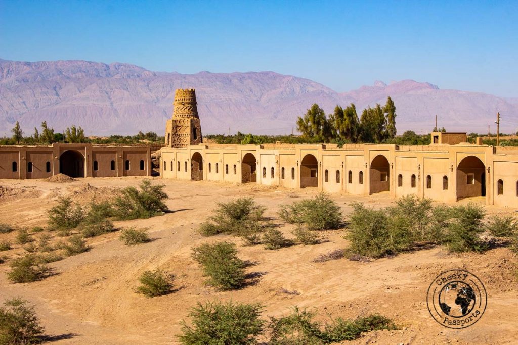 Inside of the Shafiabad Castle in the kaluts