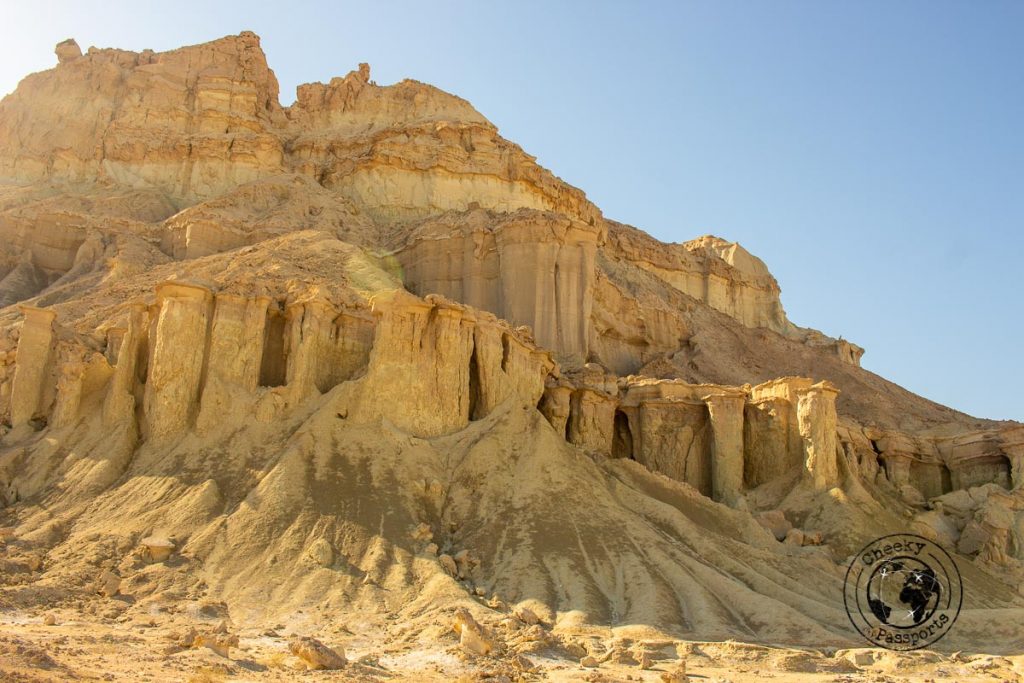 Valley of the statues in Qeshm island Iran