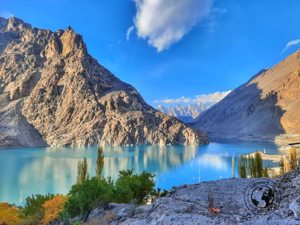 Mesmerising view of the Attabad lake makes it one of the best places to visit in Pakistan