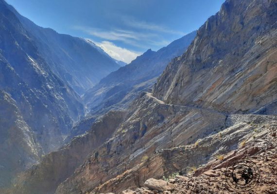 The fairy meadows road